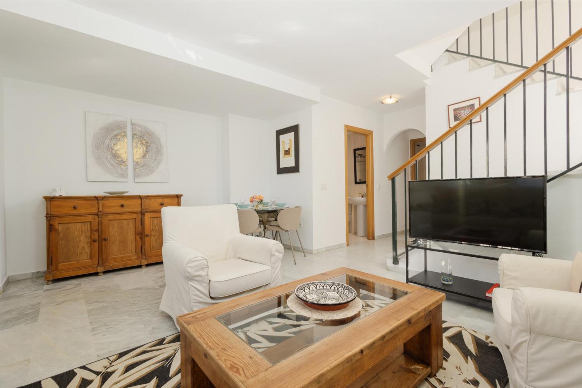 Beautiful Townhouse Walking Distance To The Beach In Costabella, Marbella Buitenkant foto